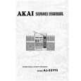 AKAI AJ557FS Manual de Servicio