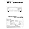 AKAI HXA335W Manual de Servicio