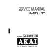 AKAI GX-4000D Manual de Servicio