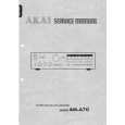 AKAI AM-A70 Manual de Servicio