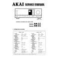 AKAI AM-32 Manual de Servicio