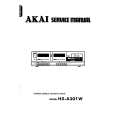 AKAI HXA301W Manual de Servicio