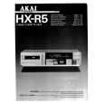 AKAI HX-R5 Manual de Usuario