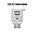 AKAI SR300 Manual de Servicio