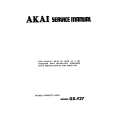 AKAI GXF37 Manual de Servicio