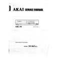 AKAI VS865 Manual de Servicio