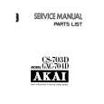 AKAI GXC-704D Manual de Servicio