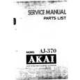 AKAI AJ370 Manual de Servicio