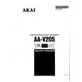 AKAI AA-V205 Manual de Usuario