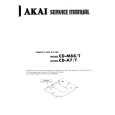 AKAI CD-A7/T Manual de Servicio