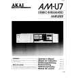 AKAI AMU-U7 Manual de Usuario