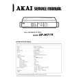 AKAI APM719 Manual de Servicio