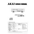AKAI CD-73 Manual de Servicio