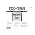 AKAI GX-255 Manual de Usuario