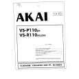 AKAI VSR110 Manual de Servicio
