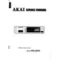 AKAI HX-R44 Manual de Servicio