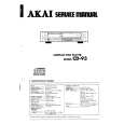 AKAI CD-93 Manual de Servicio