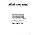 AKAI TC700 Manual de Servicio