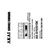 AKAI AX810/K Manual de Servicio