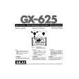 AKAI GX-625 Manual de Usuario