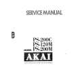 AKAI PS200C Manual de Servicio