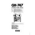 AKAI GX-747 Manual de Usuario