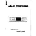 AKAI HXR40 Manual de Servicio