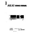 AKAI CD-D1 Manual de Servicio