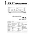 AKAI AM-17 Manual de Servicio