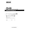 AKAI CD-55 Manual de Usuario