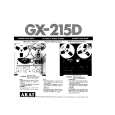 AKAI GX-215D Manual de Usuario