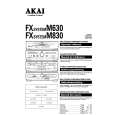 AKAI HX-M630W Manual de Usuario