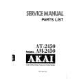 AKAI AT2450 Manual de Servicio